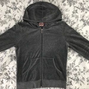 Juicy Couture gray zipup